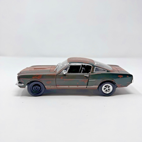 1966 Shelby GT350 Ivy Green (RUSTED) 1/24 Diecast Model Car by M2 1502315270R - Picture 1 of 14